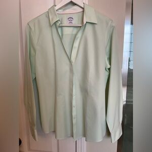 Brooks Brothers Button Down Dress Shirt Size 14